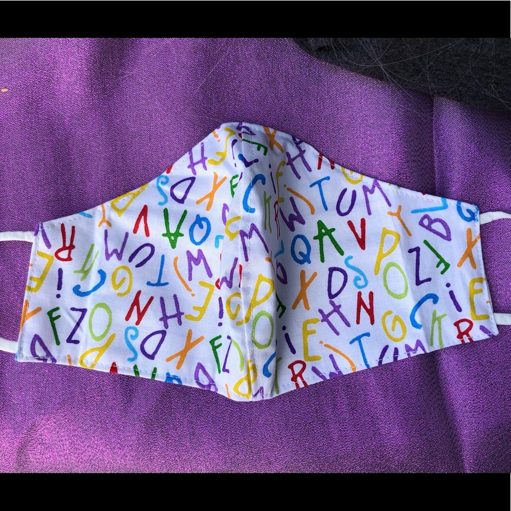 Beautiful Unique Handmade Masks โจ Alphabet drop ๐ - Picture 4 of 4